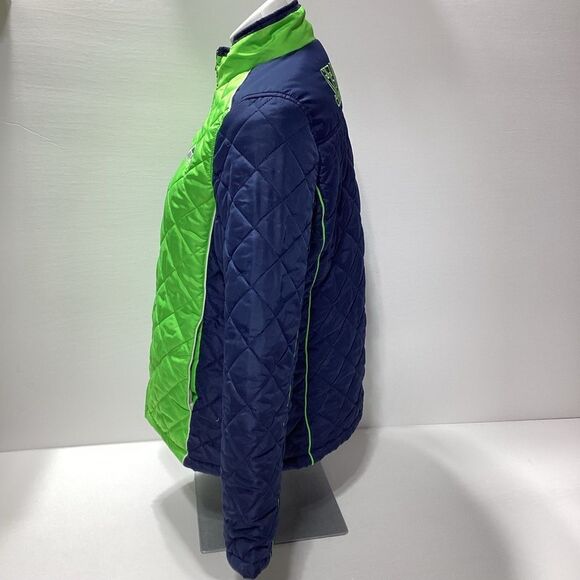Seattle Seahawks Quilted Jacket Women’s Size L - Picture 3 of 9